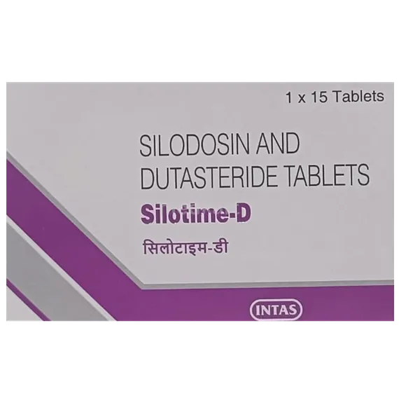 silotime d 8mg capsule 15's